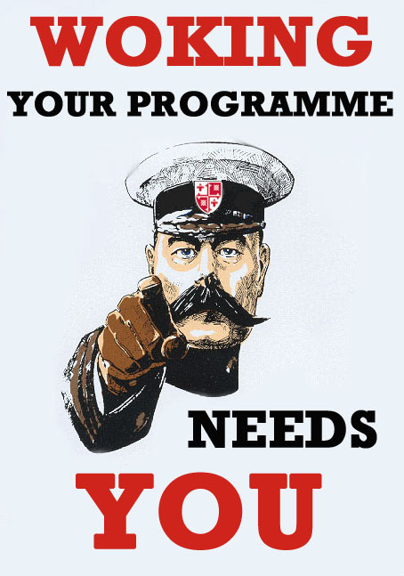 Your Programme Needs You