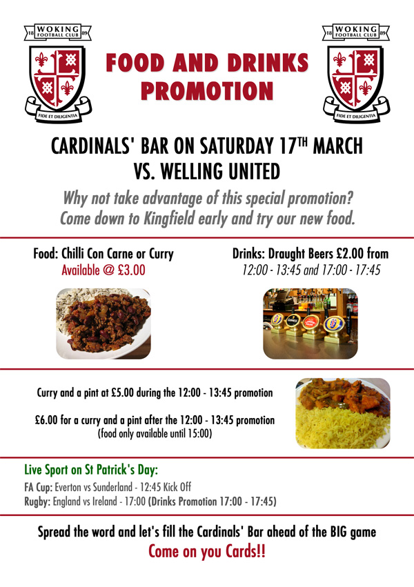 Food & Drinks Promotions on St Patrick's Day